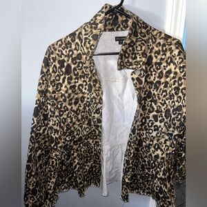 Coco and Carmen animal print jacket